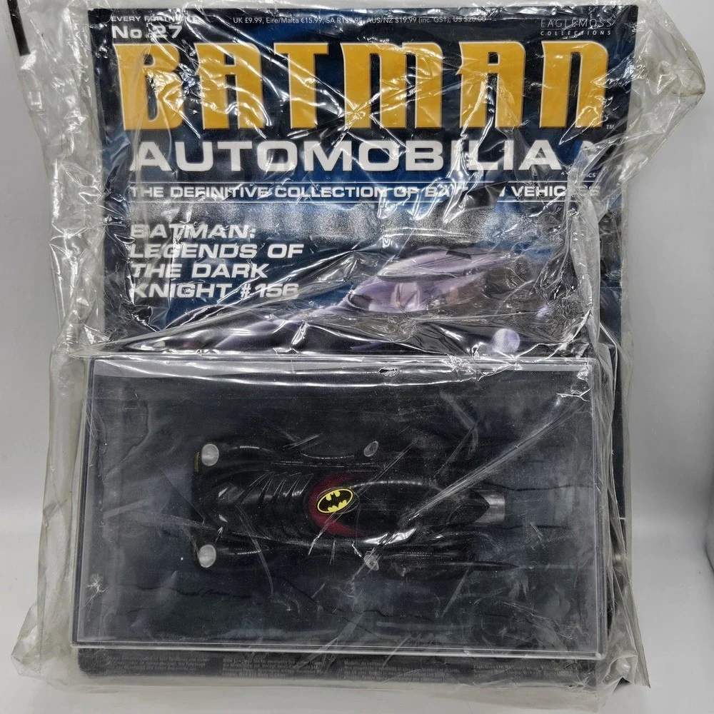 Eaglemoss Batman Automobilia #27 Legends of the Dark Knight #156 Batmobile 1:43
